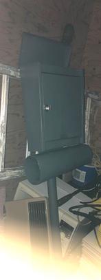 Brabantia met krantenrol en paal grijs goede staat, Tuin en Terras, Ophalen of Verzenden