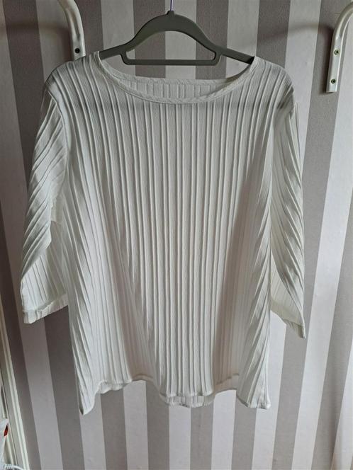 Blouse met driekwartmouw wit maat XL, Kleding | Dames, Blouses en Tunieken, Nieuw, Maat 42/44 (L), Wit, Ophalen of Verzenden