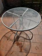 Ronde tuintafel Gratis, Ophalen, Gebruikt, Aluminium