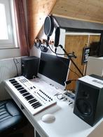 Home studio, clavier, carte son, enceintes actives, micro,.., Muziek en Instrumenten, Nieuw, Ophalen
