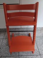 Stokke tripp trapp retro oranje nieuw model, Ophalen, Zo goed als nieuw, Meegroeistoel