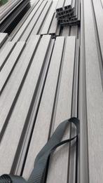 Partij nieuwe weo60 fiberdeck gevelplanken darkgrey, Ophalen, Nieuw, 250 cm of meer, Planken