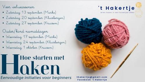Hoe starten met haken?, Hobby en Vrije tijd, Breien en Haken, Zo goed als nieuw, Haken, Overige typen, Ophalen