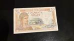 50 Francs Frankrijk - ‘’Ceres’’ 1940 - gratis verzenden !!!, Ophalen of Verzenden, Frankrijk