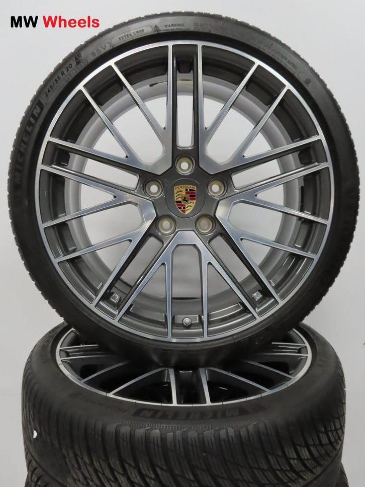 Porsche originele 21 inch velgen 911 992 Turbo winterbanden, Autos : Pièces & Accessoires, Pneus & Jantes, Pneus et Jantes, Pneus hiver
