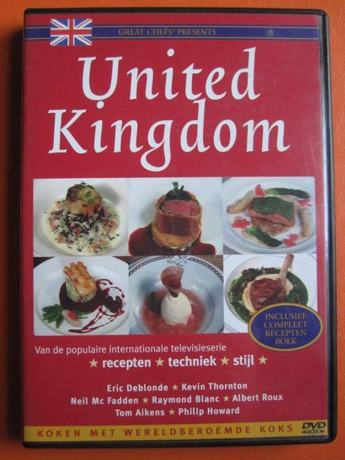 Great chefs - United Kingdom, Cd's en Dvd's, Dvd's | Documentaire en Educatief, Zo goed als nieuw, Kunst of Cultuur, Alle leeftijden