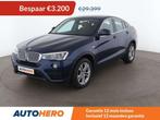 BMW X4 xDrive 35i (bj 2015, automaat), Auto's, Automaat, Gebruikt, Blauw, Leder