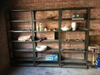 Drie sterke metalen rekken, Huis en Inrichting, Ophalen, Gebruikt