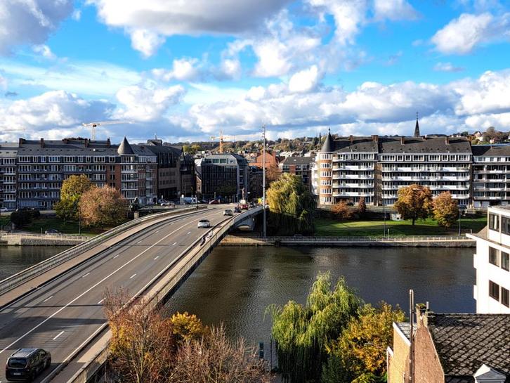 Appartement 2 chambres à Jambes avec vue sur Meuse, Immo, Appartementen en Studio's te huur, Provincie Namen, 50 m² of meer