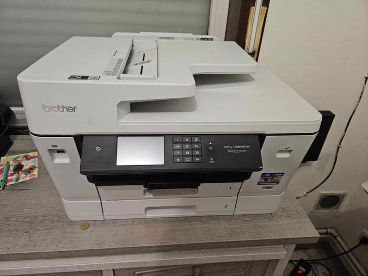 Brother A3 Printer/scanner, Computers en Software, Printers, Gebruikt, Printer, Inkjetprinter, Faxen, Kleur printen, Kopieren
