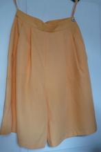 Chique onderbroek met EDM-voering T.38., Kleding | Dames, Broeken en Pantalons, Maat 38/40 (M), Kort, Verzenden, Oranje