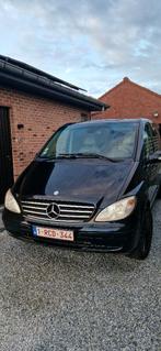 Mercedes viano, Auto's, Voorwielaandrijving, Leder en Stof, Zwart, Euro 4