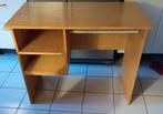 houten bureau met toetsenbord, tablet, Huis en Inrichting, Ophalen, Gebruikt, Bureau