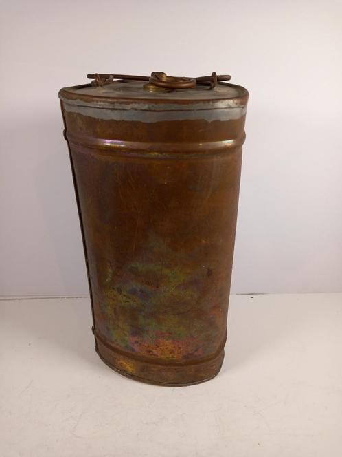 Ancien bidon en cuivre pour lampe à pétrole, Antiquités & Art, Antiquités | Bronze & Cuivre, Cuivre, Enlèvement ou Envoi