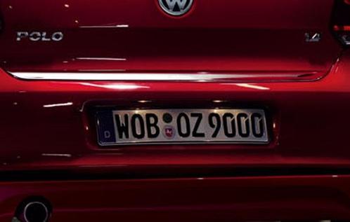 Nieuwe originele Golf/Polo/Up! chromen achterklep sierlijst!, Auto-onderdelen, Overige Auto-onderdelen
