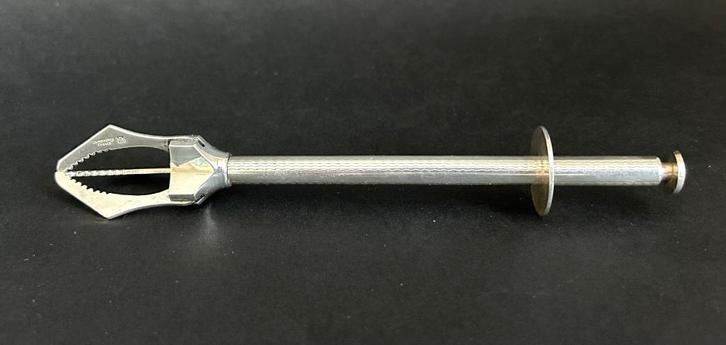 Christofle verzilverde suikertang ijstang suikerknijper ijs, Antiek en Kunst, Antiek | Zilver en Goud, Ophalen of Verzenden