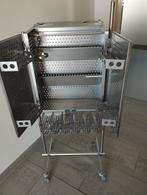 Inox trolley kapsalon, Handtassen en Accessoires, Ophalen, Zo goed als nieuw