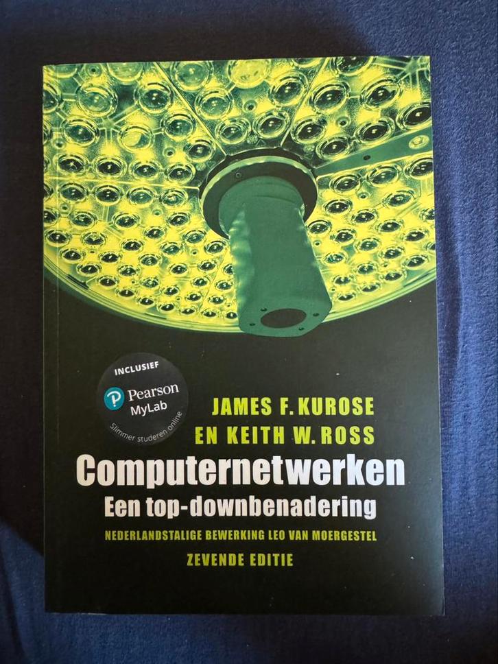 James F. Kurose - Computernetwerken, Boeken, Schoolboeken, Zo goed als nieuw, Informatica en Computer, Overige niveaus, Ophalen of Verzenden