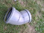 PVC bocht 45gr MM dia 110 (2 stuks), Doe-het-zelf en Bouw, Buizen en Afvoer, Ophalen, Bochten, PVC, Nieuw