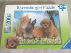 Puzzel dieren, Ravensburger, 200 stukken, Kinderen en Baby's, Speelgoed | Kinderpuzzels, Ophalen