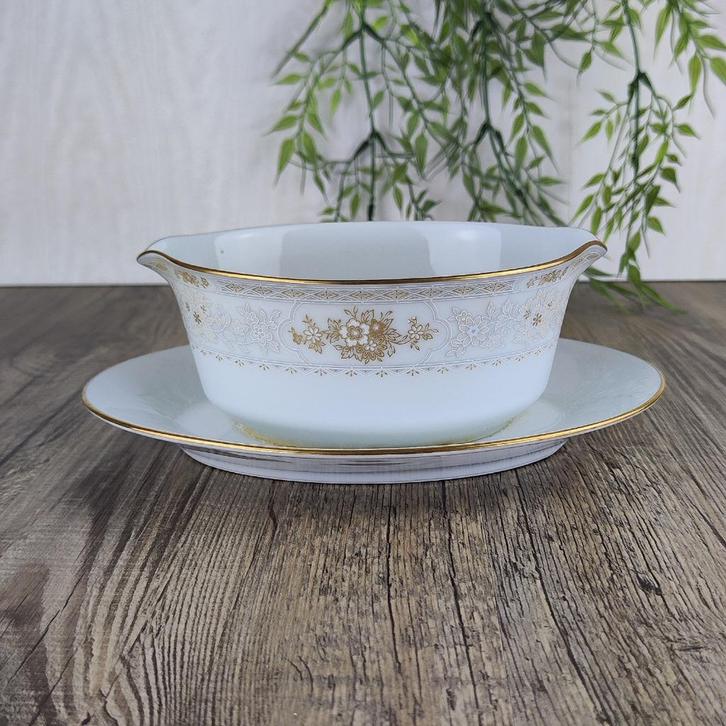 Noritake Keegan Saus- / Juskom vaste Schotel, Antiek en Kunst, Antiek | Servies los, Ophalen of Verzenden