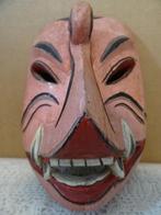 Ganesha masker Indonesië masker Ganesha houten masker 1960, Antiek en Kunst, Ophalen of Verzenden