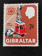 Gibraltar 1967 - toerisme - kabelbaan **, Ophalen of Verzenden, Overige landen, Postfris