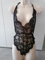 Nieuwe XL sexy zwarte lingerie (past L), Ophalen of Verzenden