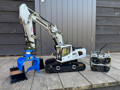 RC Graafmachine 1:14 Liebherr 946-3 Radiografisch., Hobby en Vrije tijd, Modelbouw | Radiografisch | Overige, Nieuw, Ophalen of Verzenden