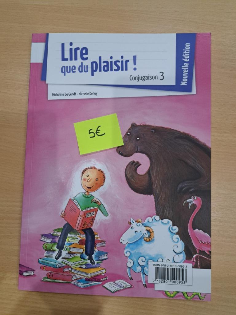 Lire que du plaisir 3 - Manuel scolaire Français, Livres, Livres scolaires, Comme neuf, Français, Primaire, Enlèvement