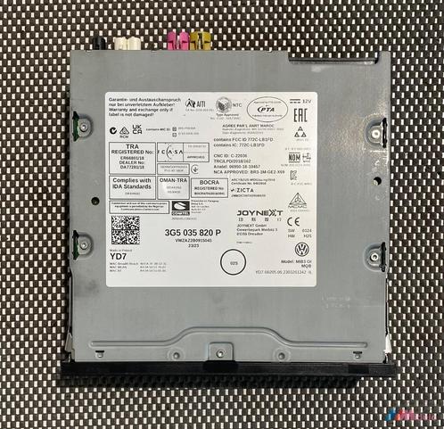 VW TIGUAN REGELAPPARAAT RADIO/NAVIGATIE 3G5035820, Auto diversen, Autoradio's, Ophalen of Verzenden
