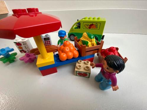 Duplo set marktplaats, Kinderen en Baby's, Speelgoed | Duplo en Lego, Zo goed als nieuw, Duplo, Ophalen of Verzenden
