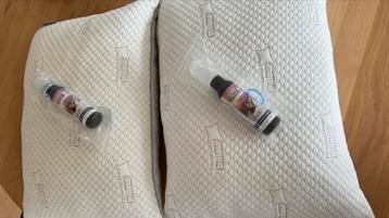 2x Personal Pillow waterkussens + lavendelspray (nieuw) beschikbaar voor biedingen