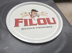 Filou bier reclamebord/plateau, nieuw, Verzamelen, Ophalen of Verzenden, Nieuw, Reclamebord, Plaat of Schild