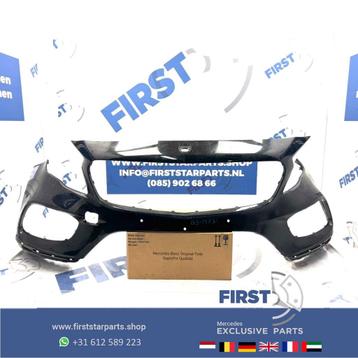 W156 FACELIFT GLA AMG VOORBUMPER ZWART WIT ROOD GRIJS ZILVER beschikbaar voor biedingen