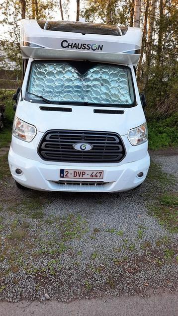 Moterhom Ford Chausson Titanium 170 PK automatic, Caravans en Kamperen, Mobilhomes, Chausson, Diesel, Particulier, 6 tot 7 meter