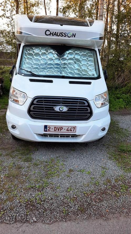 Moterhom Ford Chausson Titanium 170 PK automatic, Caravans en Kamperen, Mobilhomes, Particulier, Half-integraal, tot en met 4