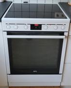Vitro fornuis AEG CCB6640ABW, Elektronische apparatuur, Fornuizen, Ophalen, Gebruikt, Inductie, 85 tot 90 cm