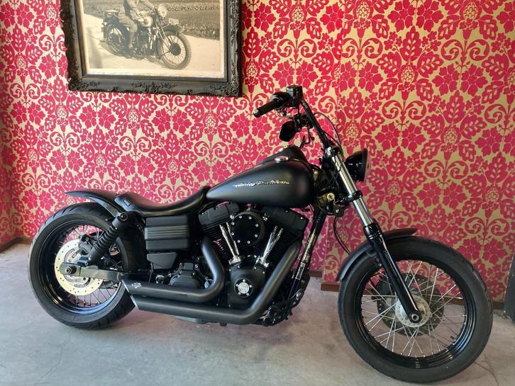 harley davidson street bob 2011 46000 km met garantie, Motoren, Motoren | Harley-Davidson, Bedrijf, Chopper, meer dan 35 kW, 2 cilinders