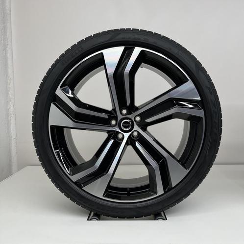 Volvo Nieuwe 22 inch R-design velgen + Zomerbanden XC90 2015, Auto-onderdelen, Banden en Velgen, Banden en Velgen, Zomerbanden