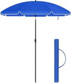 Parasol 160 cm voor strand SNELLE GRATIS LEVERING, Tuin en Terras, Verzenden, Nieuw, Overige typen, Kantelbaar