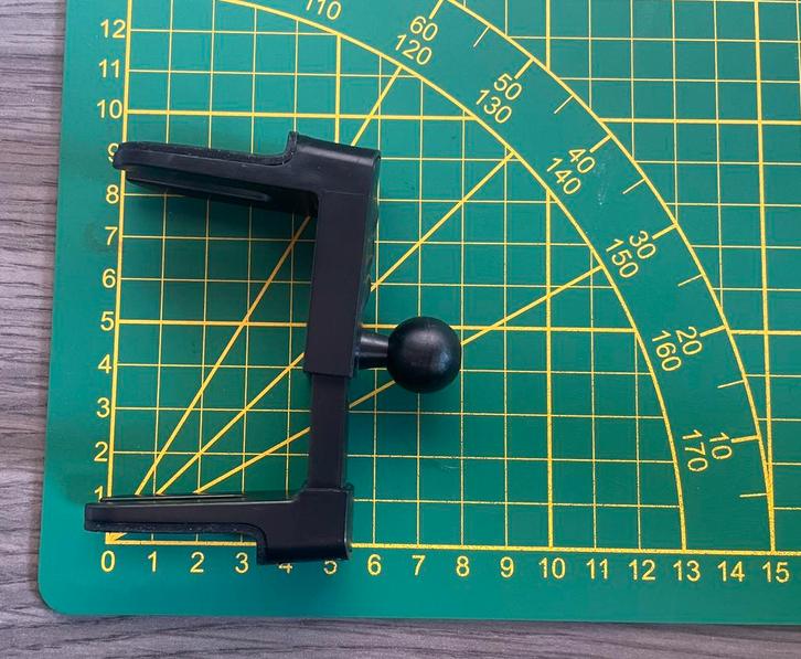 Ventilatierooster-houder voor Mercedes (zonder gsm-houder), Télécoms, Supports de téléphone, Comme neuf, Enlèvement