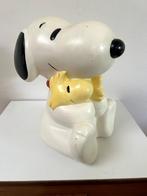 Heel mooie vintage houten beeld XL Peanuts snoopy, Verzamelen, Speelgoed, Ophalen of Verzenden, Gebruikt