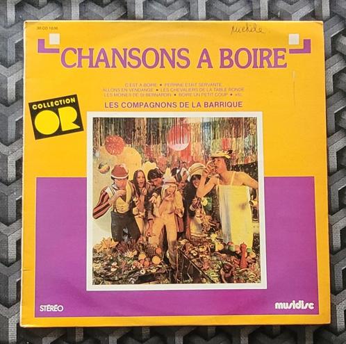LP Chansons à boire Les compagnons de la barrique 1978, CD & DVD, Vinyles | Compilations, Utilisé, Autres genres, Enlèvement ou Envoi
