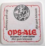biermerk "Ops-Ale" Brouwerij St Jozef - Opitter, Verzamelen, Ophalen of Verzenden, Gebruikt, Viltje(s)