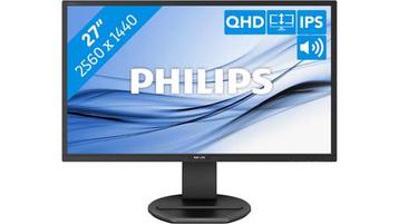 2x Philips 272B8QJEB/00 – 27 inch QHD Monitoren beschikbaar voor biedingen