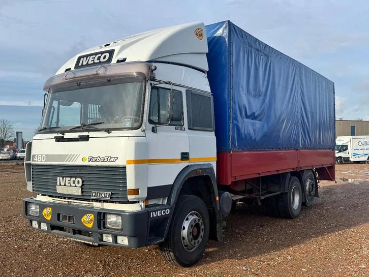 Iveco Turbostar 190.48 V8 6x2 (année de construction 1992), Autos, Camions, Entreprise, Achat, Iveco, Autres carburants, TVA déductible