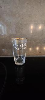 Geslepen Facettenglas Cristal  Alken Email letters . 35cl, Verzamelen, Overige merken, Glas of Glazen, Gebruikt, Ophalen of Verzenden