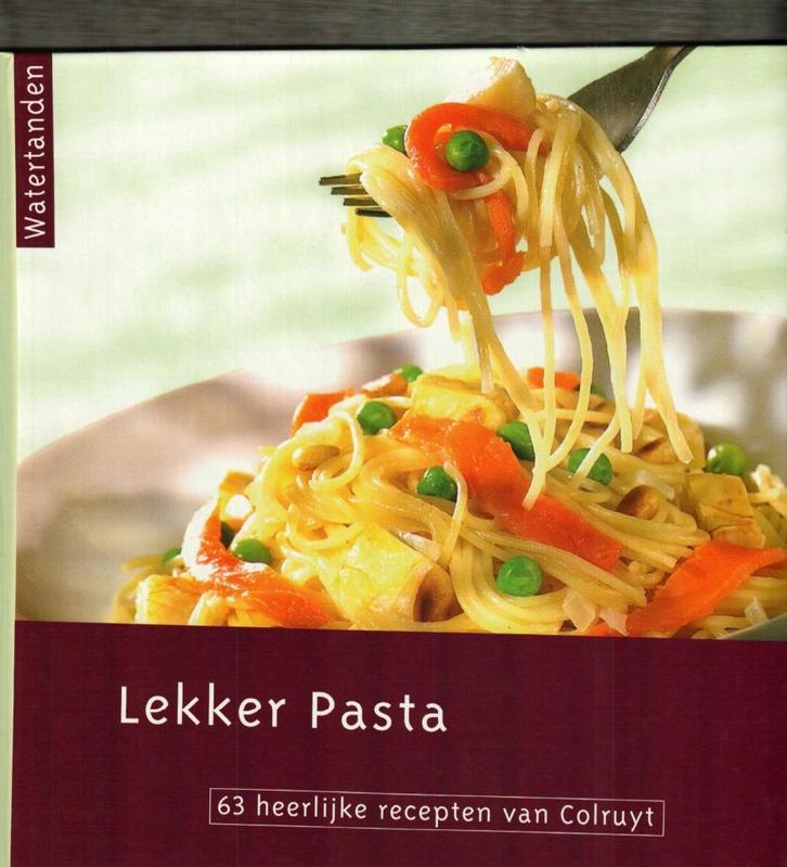 Watertanden lekker pasta Colruyt 96blz, Boeken, Kookboeken, Zo goed als nieuw, Ophalen of Verzenden