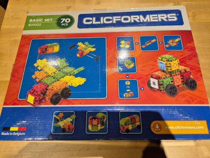Clickformers basisset, Kinderen en Baby's, Speelgoed | Bouwstenen, Gebruikt, Ophalen